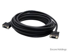TriCentric VGA Cable - HD-15 Male to HD-15 Male - 6 Feet - Black VGAMM6-TRI