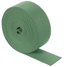 5 Yards Nylon Webbing Strap, 1 3/8-inch Bag Flat Webbing Straps, Light Green
