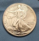1986 Walking Liberty Silver Dollar 1 oz.
