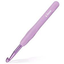 6.5mm Crochet Hook, Supers Smooth 6.5 mm Ergonomic Crochet Hooks for Beginner...