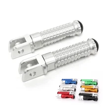 Silver Standard Front Foot Pegs M-PRO For ZX-12R Ninja 00 01 02 03 04 05 06