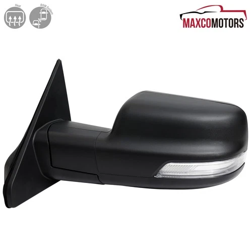 Left/Driver Side Mirror For 2019-2024 Dodge Ram 1500 Power Heated+LED Signal+BSM