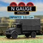 UNPAINTED- 1:148 N Scale Gauge WW2 British Allied Truck (Bedford Military )