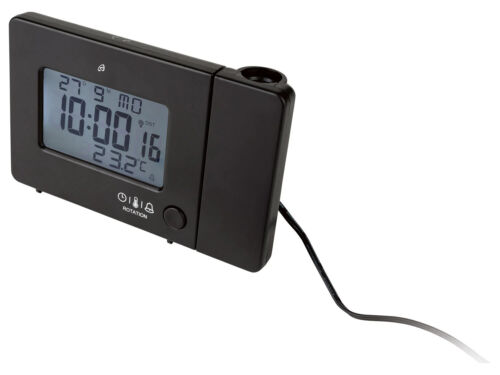 AURIOL Funk-Projektionswecker, mit LC-Display, Innentemperaturanzeige NEU - Bild 12 von 44