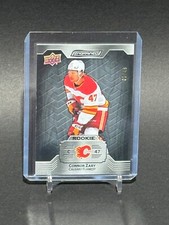 2023-24 Upper Deck Engrained #159 Connor Zary Rookie Ebony /49 Calgary Flames