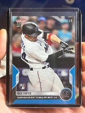 2022 MLB Topps Now - NICK FORTES RC #416 CALL-UP - BLUE PARALLEL SP #36/49