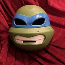 PLAYMATES NICKELODEON TEENAGE MUTANT NINJA TURTLES LEONARDO DELUXE MASK RARE