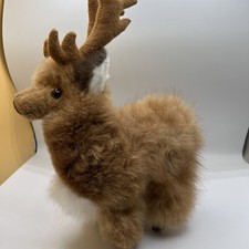 Collectible original Hand Made Real Wool Alpaca / Llama Figurine