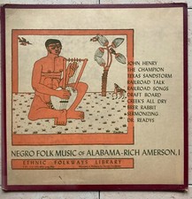 RICH AMERSON - Black Folk Music Of Alabama Vol. III Volksbibliothek Orig. USA 