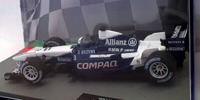 Miniature Altaya F1 Williams FW23 – 1/43, Ralf Schumacher N°5, 2001, Neuve