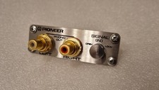 PIONEER RCA signal connector for turntable 10 YEARS WARRANTY- high quality