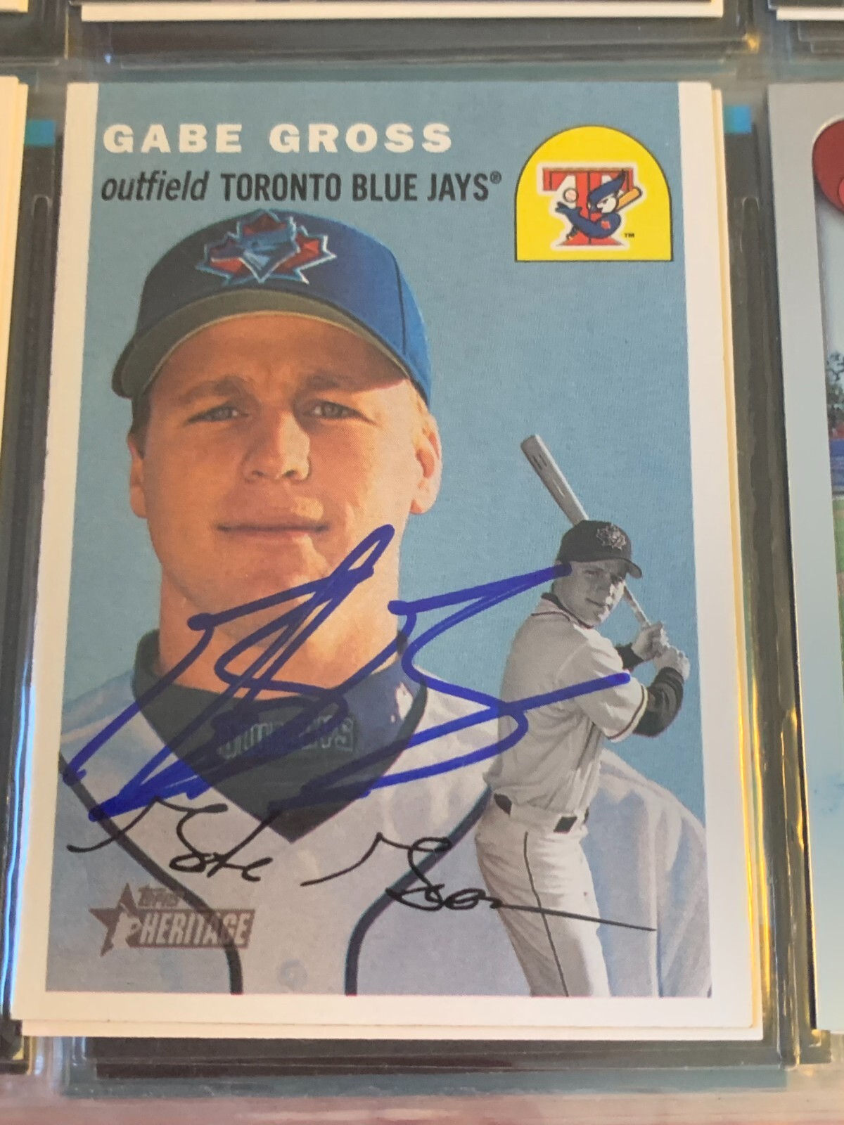 GABE GROSS AUTOGRAPHED SIGNED 2003 TOPPS HERITAGE CARD eBay