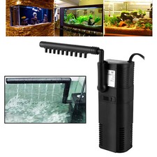 450 L/h Aquarium Innenfilter 60L Filtersystem Sauerstoffversorgung Aquariumpumpe
