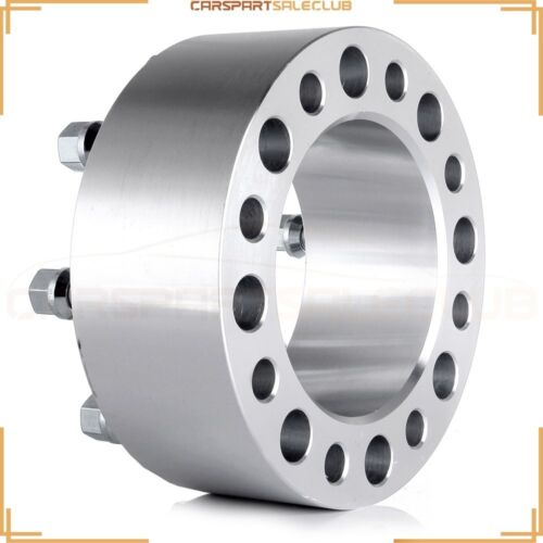 4 PCS 8x6.5" 8 Lugs Wheel Spacers 3" Adapters For Dodge Ram 2500 Ram 3500 - Picture 7 of 9