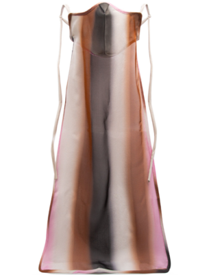 Rick Owens L45858 Unisex Hued Degrade Print Long Mask One Size | eBay