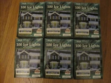 6 new boxes of professional series plus 100 ice lights, 6.3 ft per box