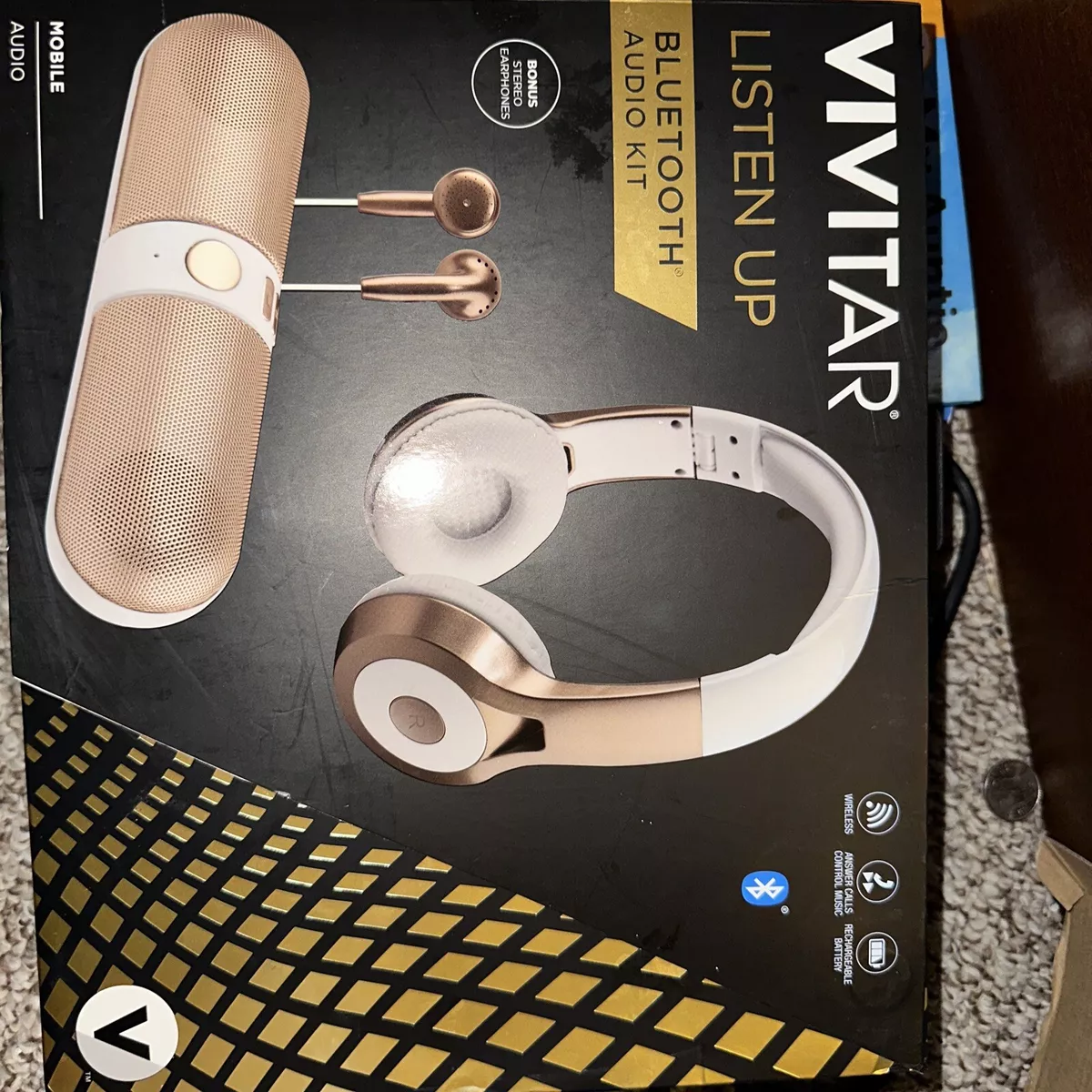 Vivitar listen up bluetooth earphones new arrivals