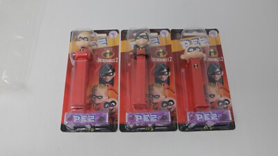 PEZ Incredibles 2 -Violet, Dash, & Jack-Jack New on Card