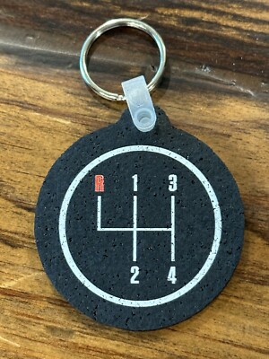 Shift Happens Save The Manuals 4 5 Speed Rubber Keychain - The Shop By Hagerty