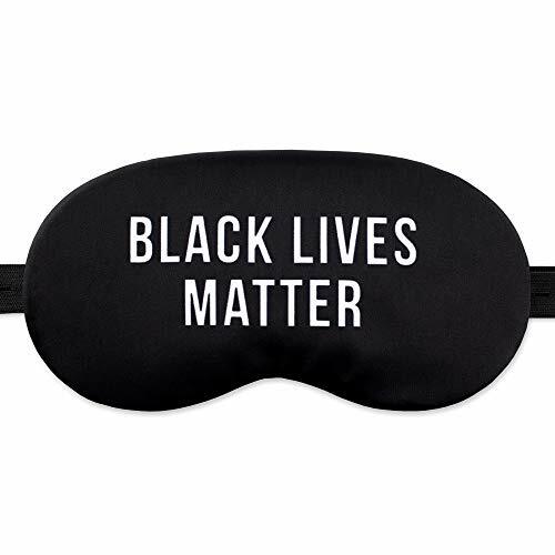 Maschera occhi morbida sonno relax sonno benda (Black Lives Matter #3, confezione sottile) - Foto 1 di 5