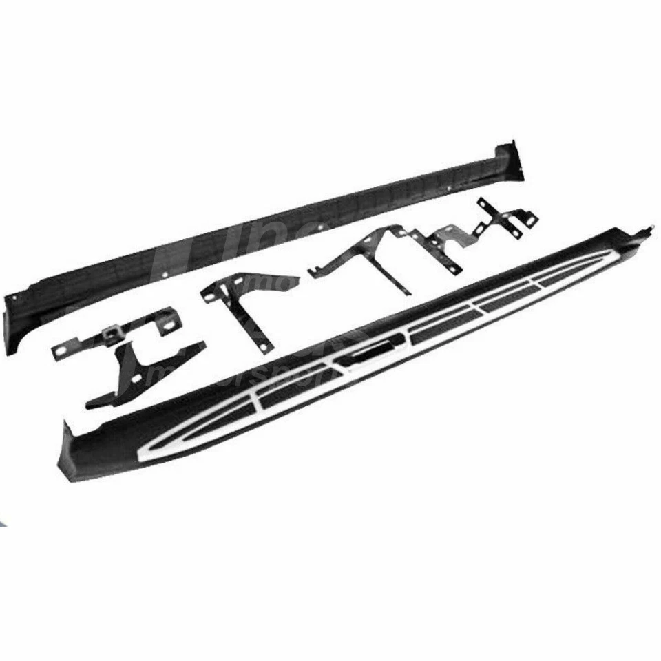 Juego de barras Nerf de pedal lateral estriberas Fit 2015-2021 Lexus NX200t 300 300h Foto 3 de 4