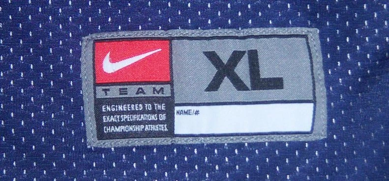 Редкий стиль NIKE/STX подлинный SYRACUSE оранжевый тяжелый синий лакросс Джерси XL SU l - Изображение 4 из 4