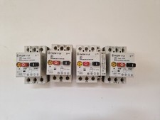 4 x Moeller PKZM 1 - 1,6 motor circuit breaker auxiliary switch, one with NHI 11