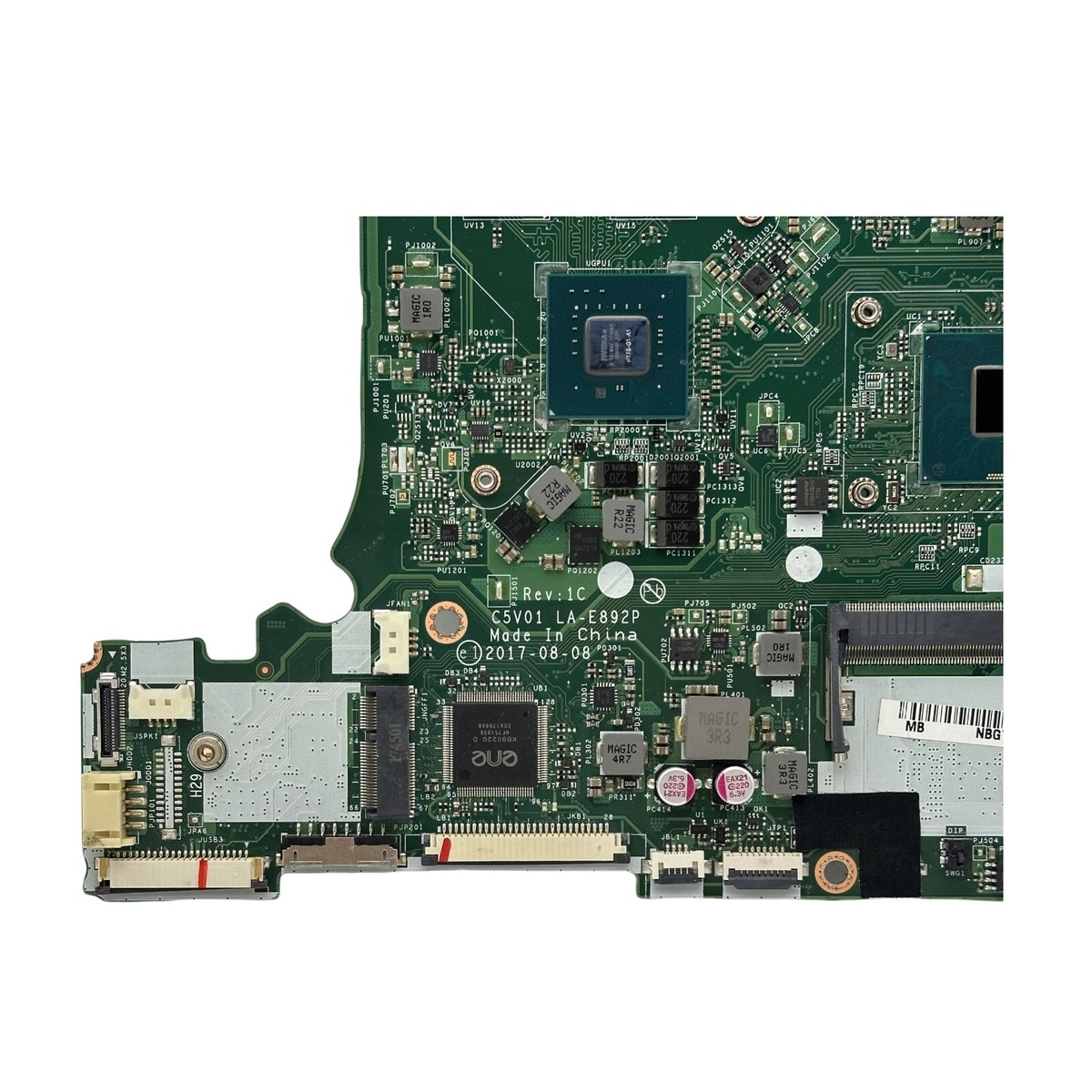 C5V01 LA-E892P For Acer A515-51G A615-51G Motherboard i7-8550U