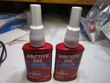 Primerless Threadlocker, LOCTITE 243, Blue, Medium Strength, Liquid, 50 mL QTY 2
