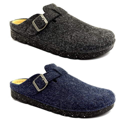 ARIZONA 633 GRIGIO Ciabatte Pantofole Lana Cotta Calde Tirolesi Invernali  Uomo EUR 19,70 - PicClick IT
