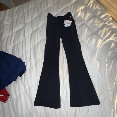 Perfect Moment Women s Aurora High Waisted Flare Ski Pants Black S