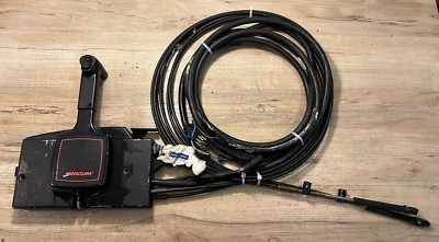 Mercury marine side mount remote controller w/trim quicksilver 14 ft ...