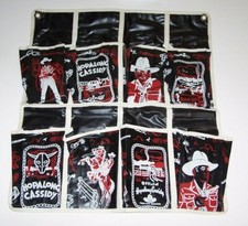 Vintage Hopalong Cassidy Door Hanger Organizer 1940s Cowboy Western