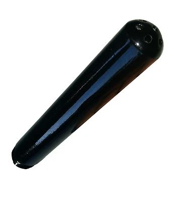 TULA-TOYS 20mm Aluminium Anal Vaginal Dusche Intimdusche Aufsatz in schwarz