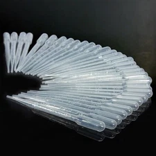 10~100 pcs 1/2/3/5/10ml Plastic Disposable Transfer Oils Pipettes Eye Dropper U