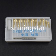 Dental Drills Link Pins Conical Screw Posts Kits Refills Plated Tapered BM 1.0