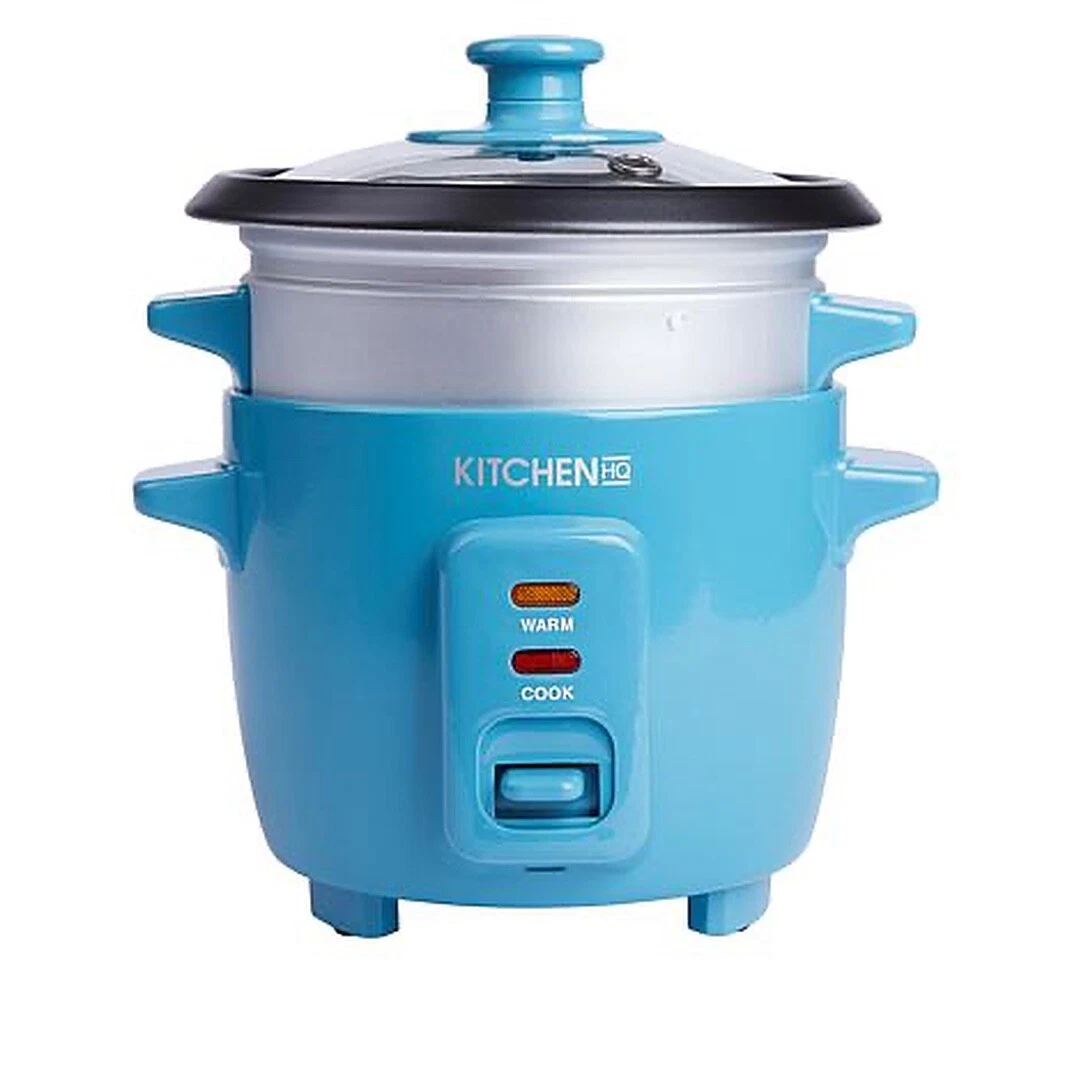 Kitchen HQ 2 Cup Multi Cooker and Steamer Set w Spoon Measuring