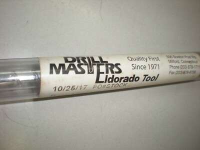 Drill Masters Eldorado Tool 100539SK Steel Brazed Gundrill - 0.0980'' x 10.0''