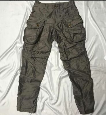 $1250 JULIUS Men Designer Rare Runway Multi Pockets Gas Mask Cargo