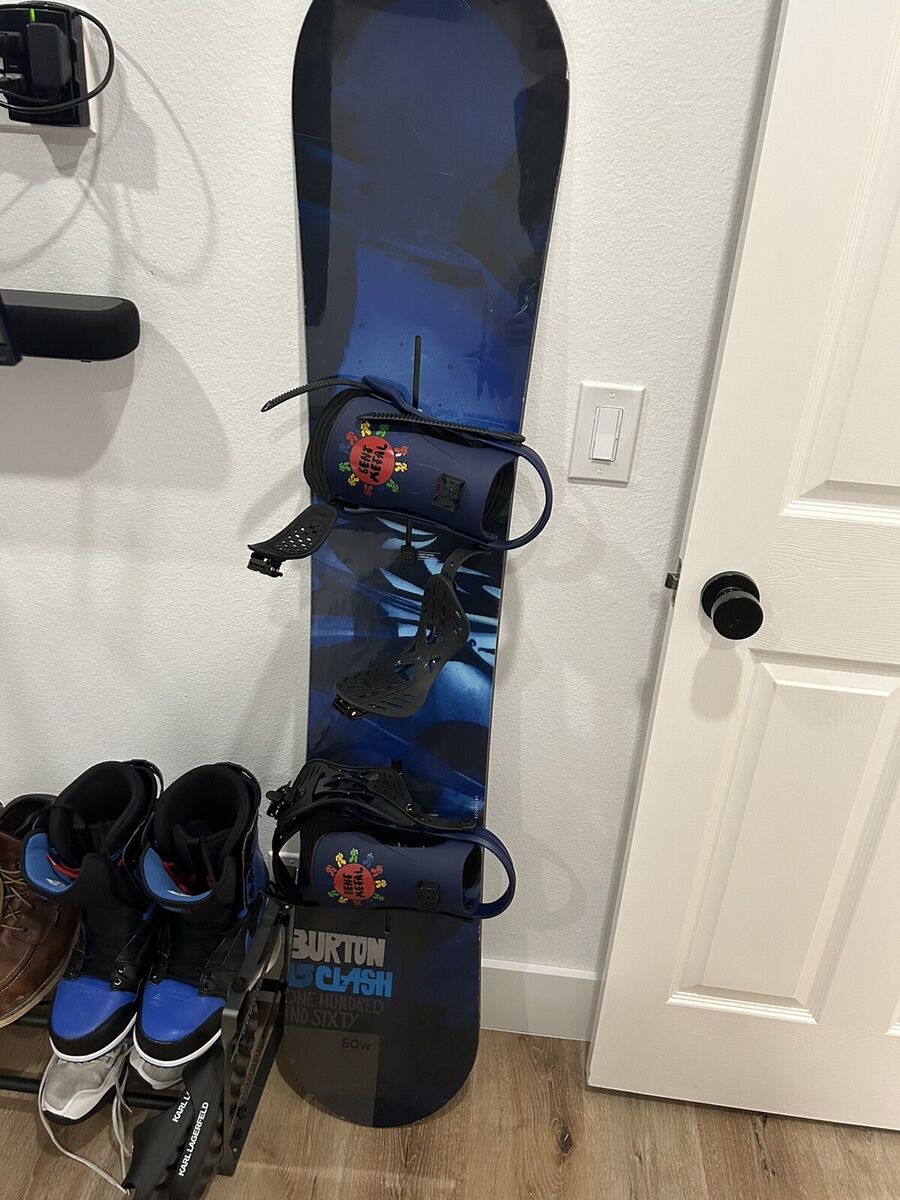 Burton Clash 158cm snowboard w/ New bindings | eBay Burton Clash 158cm snowboard w/ New bindings | eBay