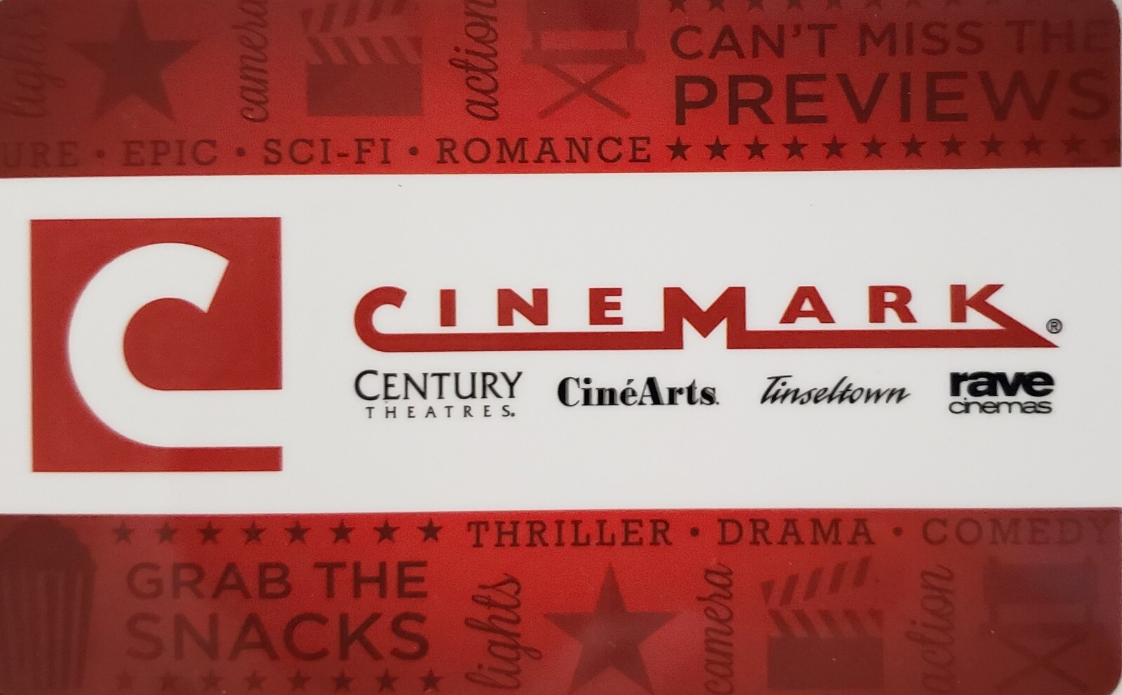 CINEMARK GIFT CARD VALUE $50 BUY IT NOW $46 FREE SHIPPING! | eBay
