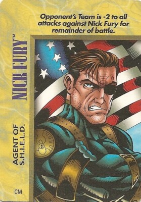 Marvel OVERPOWER Nick Fury Agent of S.H.I.E.L.D. special - IQ