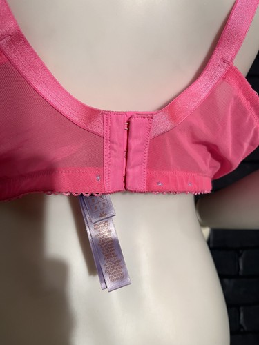 Sexy sujetador push up 38 DDD Savage x Fenty acolchado de encaje rosa intenso - Imagen 5 de 6