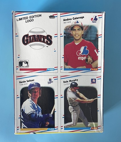 Fleer 1988 MLB Baseball Wax Card Box — New Sealed — 36 Packs Total — See Desc. - Picture 2 of 8