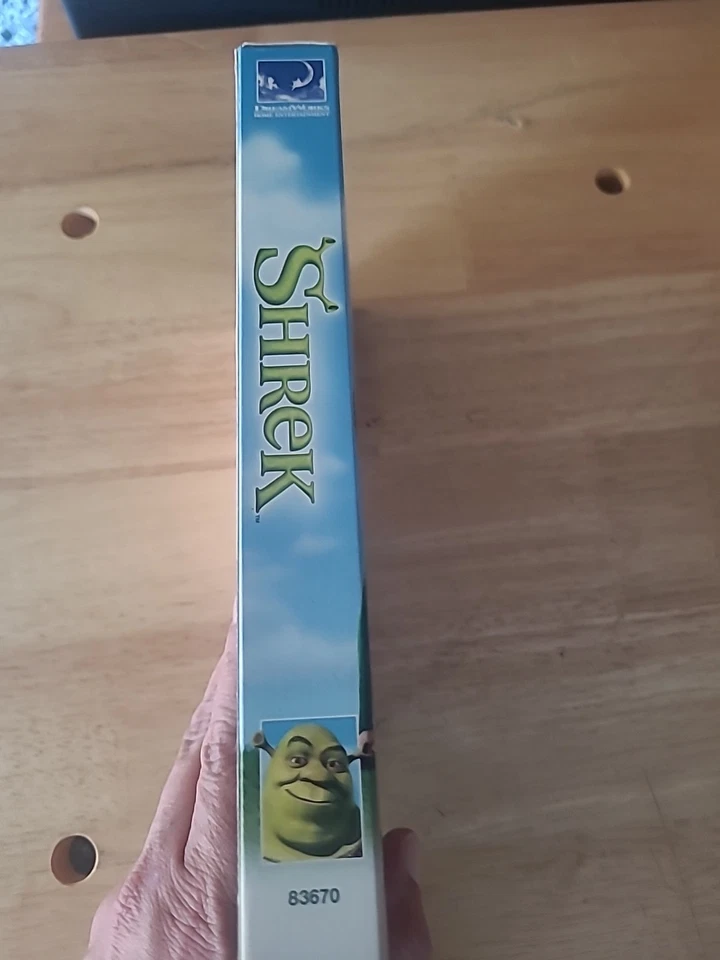 Shrek VHS Tape 2001 Special Edition Big Box Dream Works Eddie Murphy Mike Myers - Image 4 of 4