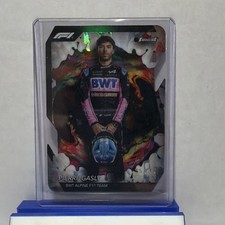 Topps Finest Formula 1 Pierre Gasly Serial Numbered /40 #210 BWT Alpine