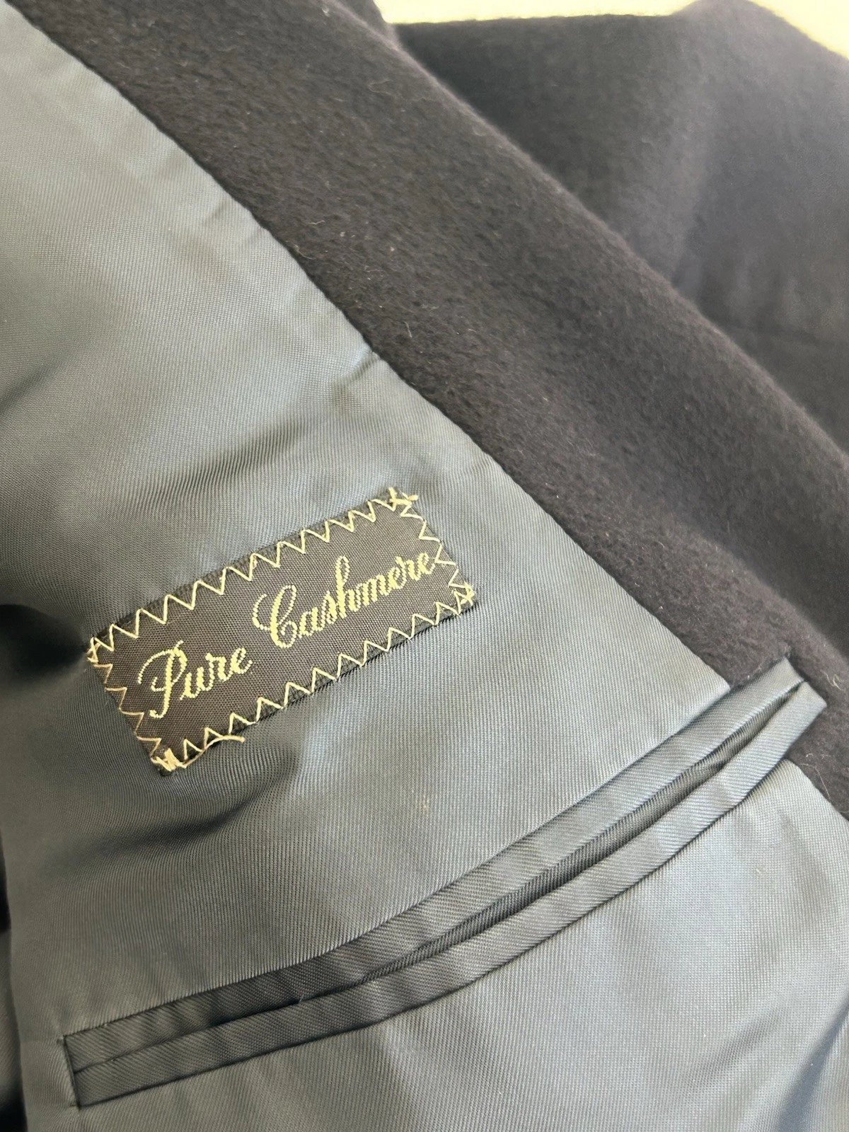 Cappotto soprabito doppiopetto Gucci 100% cashmere 48 R vintage anni 90 Svizzera