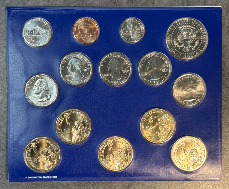 2012 P & D US Mint Complete Uncirculated Set 28 Coins w/ COA | eBay