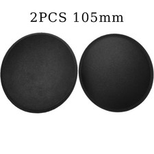 2PCS Speaker Dust Cap 105mm Diameter Subwoofer Paper Dome Coil Cover Cap NEW