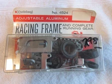 HUBLEY ALUMINUM RACING FRAME AND COMPLETE RUNNUBG GEAR